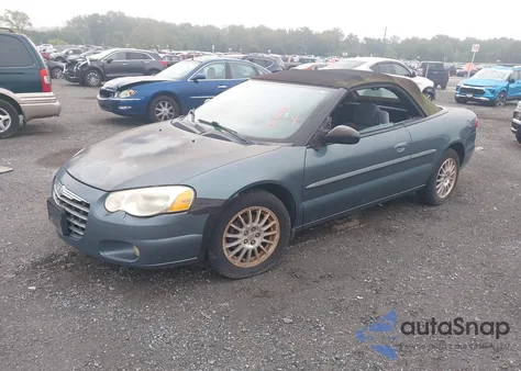 2006 Chrysler Sebring Touring from USA, damaged, VIN 1C3EL55R06N203200